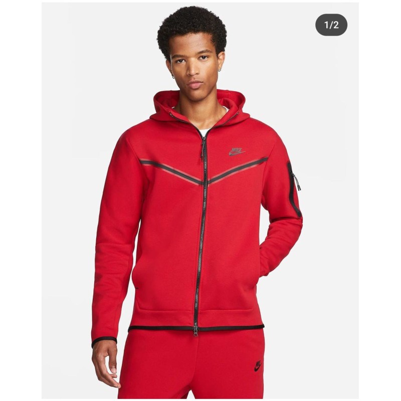Nike 上下セットアップ Tech Fleece Full Zip○関送無料○ Nike Sportswear Tech Fleece Windrunner Men's Full-Zip Hoodie